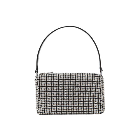 Alexander Wang Heiress Pouch Rhinestone Mesh
