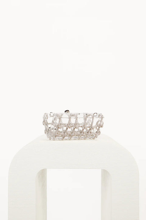 Cult Gaia Bess Rhinestone Bag